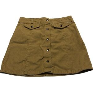 BDG Urban Outfitters Corduroy Skirt Size Medium‎